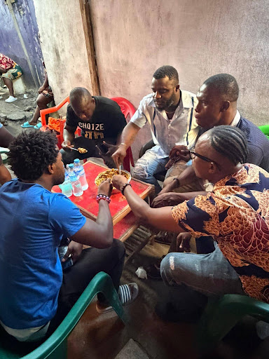 An informal community engagement gathering